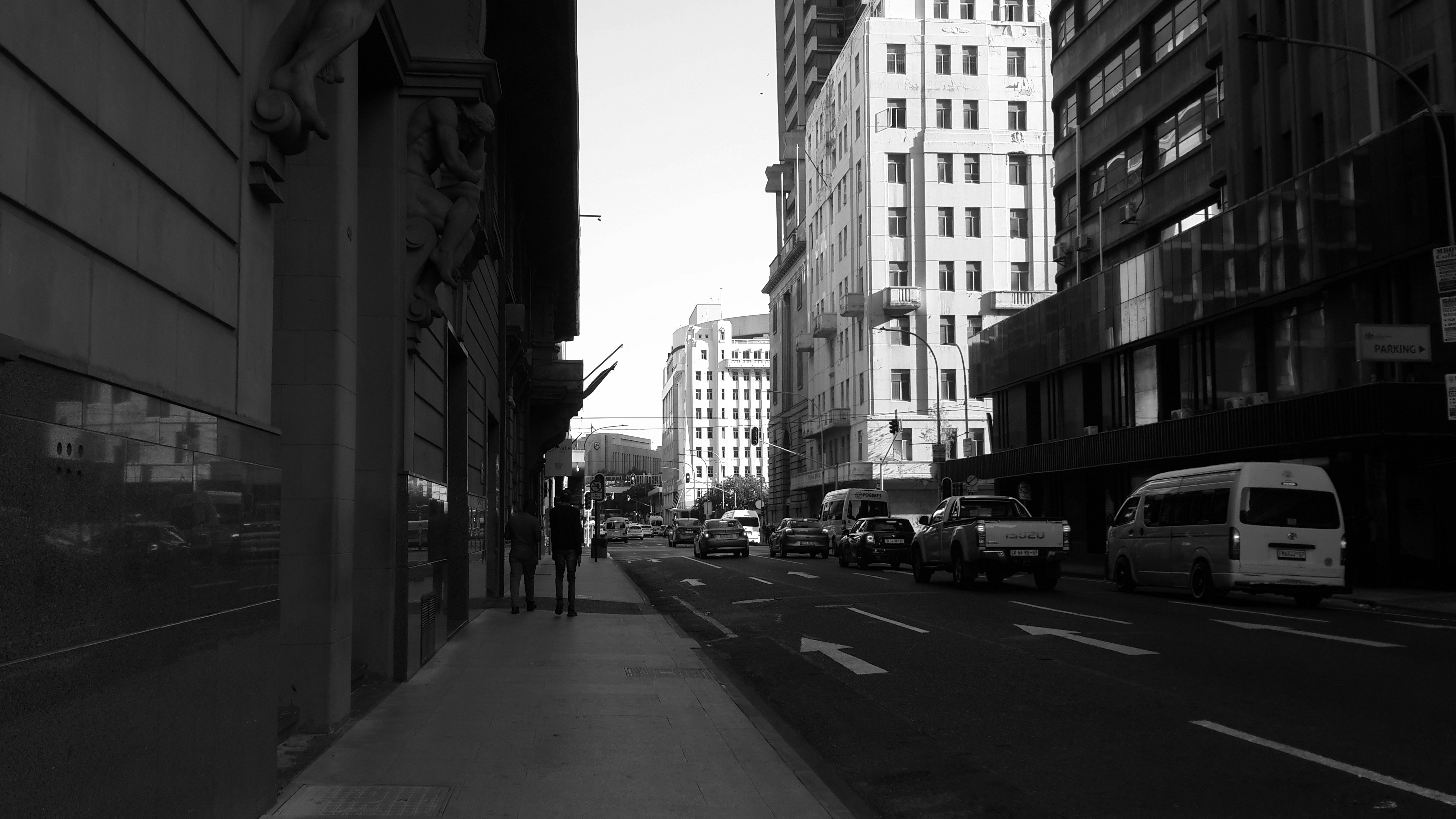 Urban street scene